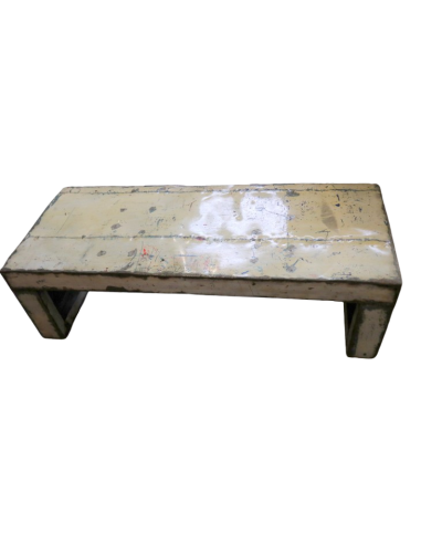 Panca/Tavolo da Fumo in Metallo Vintage – cm...