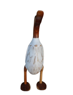 🦆 Oca Decorativa in Legno – Artigianato Rustico Simpatico... 2