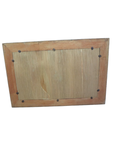 ✨ Specchio con Cornice in Resina e Cannella...