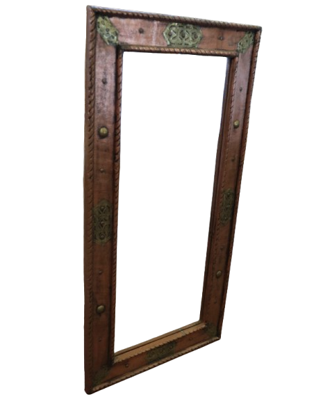 Specchio Marocchino in Rame | Artigianato Unico Fatto a Mano 120x60