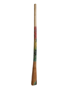 Didgeridoo in legno decorato con tecnica aborigena – cm...