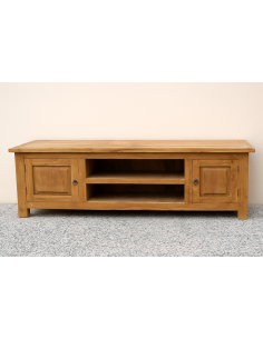 Mobile Porta TV in Teak Massello – 180x45x50 cm – Fatto a...
