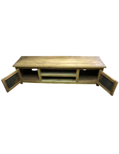 Mobile Porta TV in Teak Massello – 180x45x50 cm...