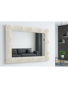 Specchio Artigianale in Legno Massello 60x80 cm – Cornice... 2