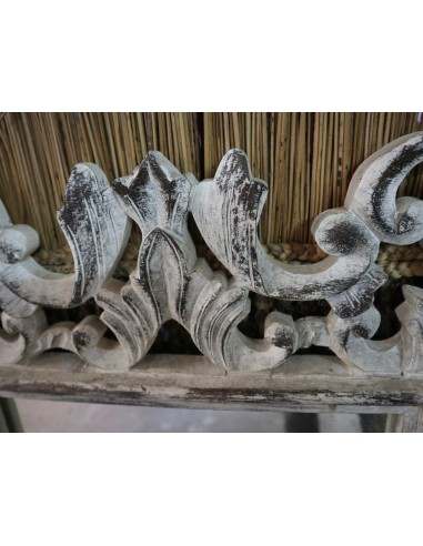 Specchio Rettangolare in Legno Massello Durian...