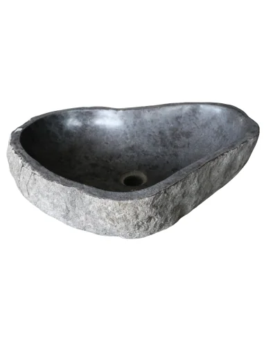 Lavandino in pietra naturale scolpita a mano –...