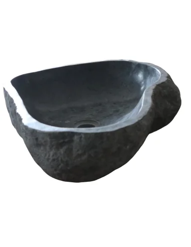 Lavandino in pietra naturale scolpita a mano –...