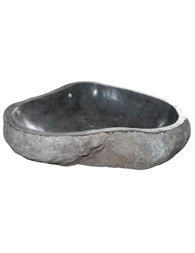 Lavandino in pietra naturale scolpita a mano –...