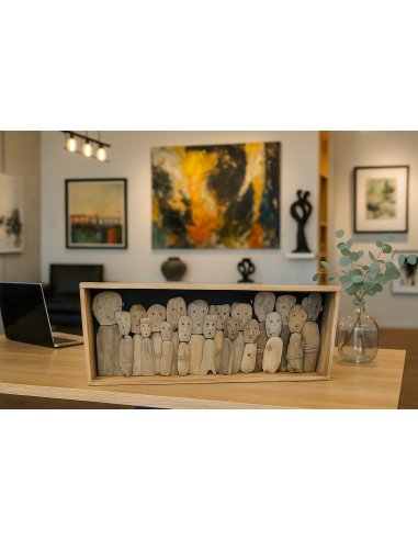 Quadro in legno artigianale 100x50 cm –...