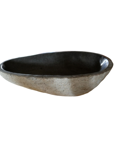 Lavandino in pietra naturale fatto a mano –...