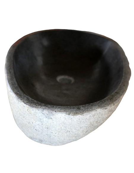 Lavandino in pietra naturale fatto a mano – Design moderno Indonesia