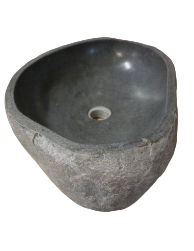 Lavandino in Pietra di Fiume Naturale 55x38x15...