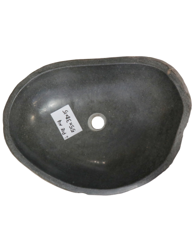 Lavandino in Pietra di Fiume Naturale 55x38x15...