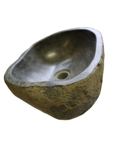 Lavabo in pietra naturale 41x30x15 cm –...