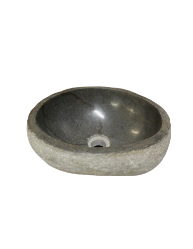 Lavabo in Pietra Naturale di Fiume – 35x31x15...
