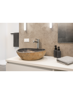 Lavandino in Pietra Naturale Fatto a Mano – Design Unico,...