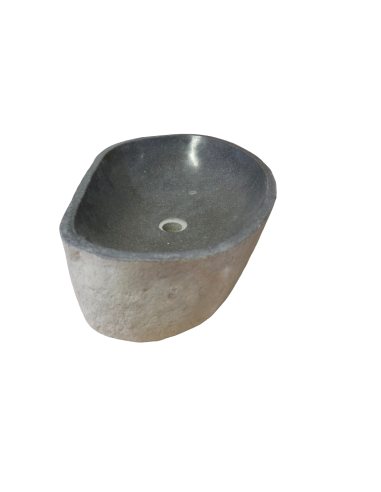 Lavabo in pietra naturale 60x40x15 cm – Design...