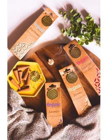 INCENSO IN CONI ORGANIC FRANKINCENSE FRANGIPANE...