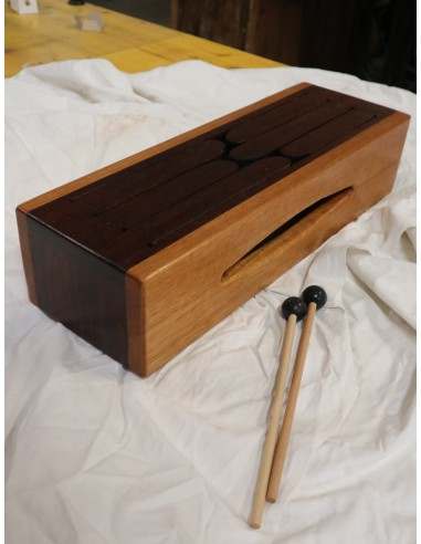 Tongue Drum in Legno Australiano cm 48 × 16 ×...