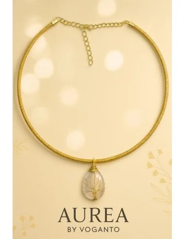 Collana AUREA – Albero della Vita in Opalite e...