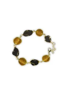Bracciale Aurea Tormalina e Capim Dourado - Handmade... 2