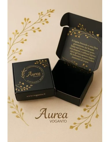 Bracciale Aurea Tormalina e Capim Dourado -...