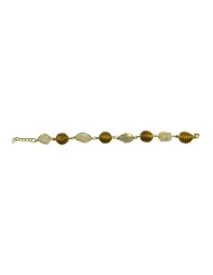 copia di bracciale AUREA – quarzo rosa e Capim Dourado... 2