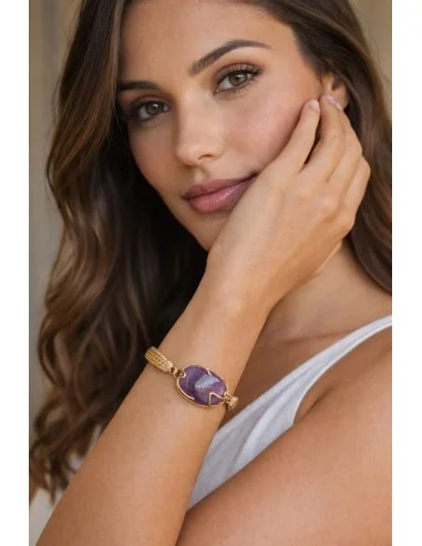 Aurea – Bracciale in Oro Vegetale (Capim...