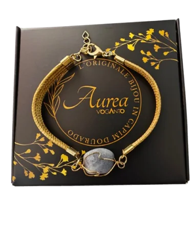 Aurea – Bracciale in Oro Vegetale (Capim...