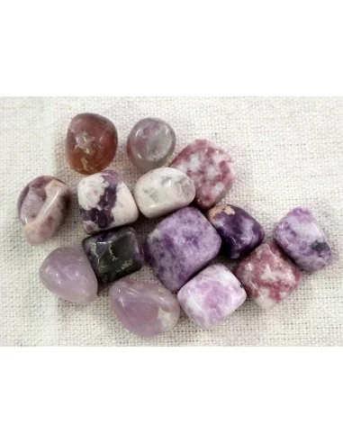 Stock di 13 Pietre di Ametista Burattate...