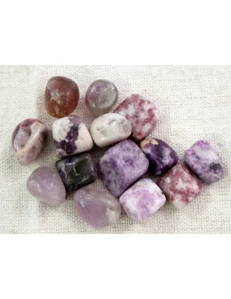 Stock di 13 Pietre di Ametista Burattate Naturali – Da 0,5 a 2 cm | Energia, Relax e Creatività