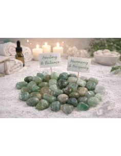 Avventurina Verde Burattata Naturale – Stock di 10 o 13...