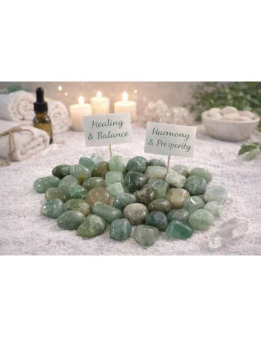 Avventurina Verde Burattata Naturale – Stock di...