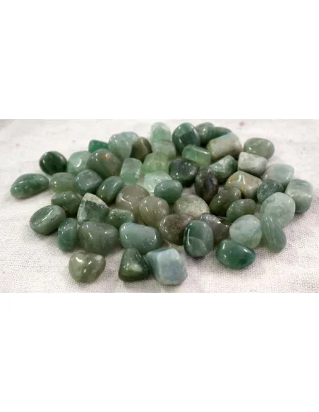 Avventurina Verde Burattata Naturale – Stock di 10 o 13 Pietre Energetiche 0,5–2 cm | Cristalloterapia & Benessere