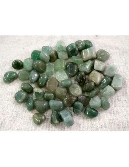 Avventurina Verde Burattata Naturale – Stock di 10 o 13 Pietre Energetiche 0,5–2 cm | Cristalloterapia & Benessere