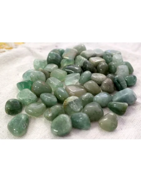 Avventurina Verde Burattata Naturale – Stock di 10 o 13 Pietre Energetiche 0,5–2 cm | Cristalloterapia & Benessere