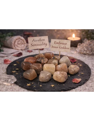 Pietra di Luna Burattata Naturale – Stock 10...