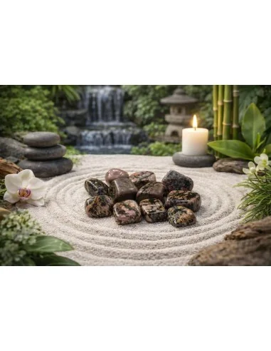 Rodonite Burattata Naturale – Stock 12 Pietre...