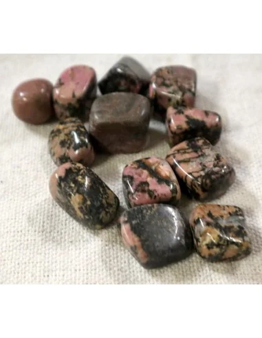 Rodonite Burattata Naturale – Stock 12 Pietre...