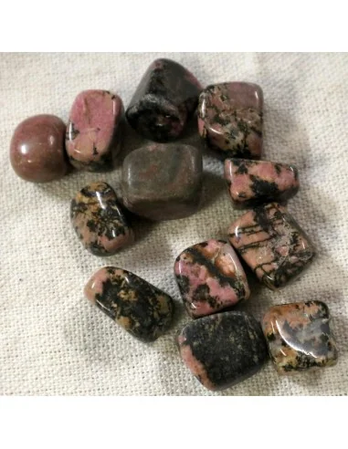 Rodonite Burattata Naturale – Stock 12 Pietre...