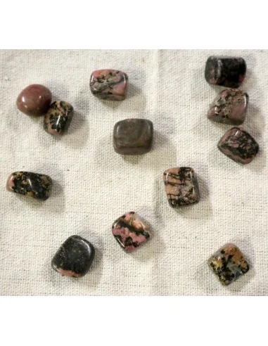Rodonite Burattata Naturale – Stock 12 Pietre...