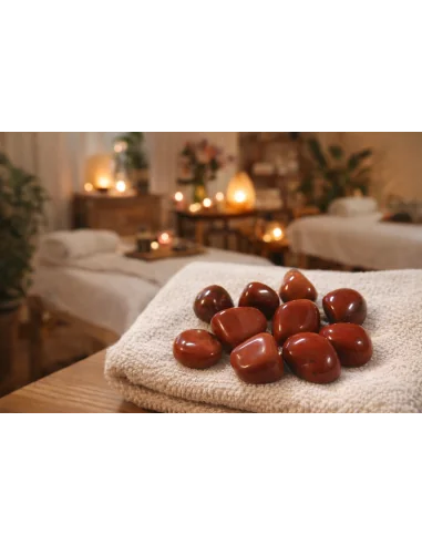 🟥 Diaspro Rosso Burattato – Stock Speciale (9...