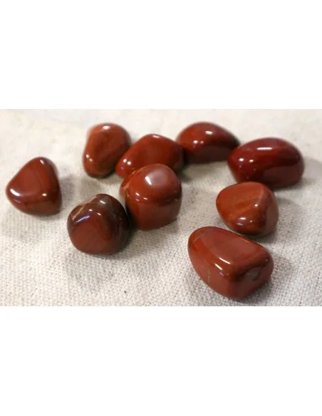 🟥 Diaspro Rosso Burattato – Stock Speciale (9 pietre)