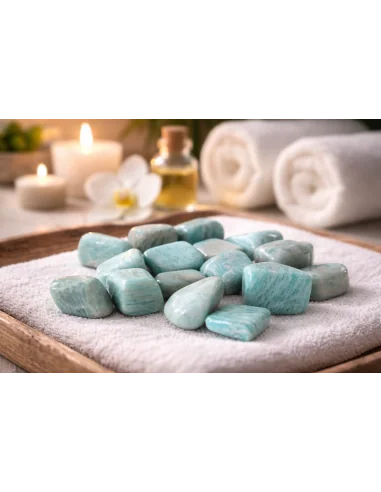 Stock 16 Pietre di Amazzonite – 2 Sacchetti da...