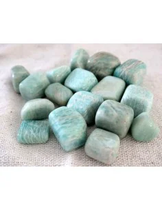 Stock 16 Pietre di Amazzonite – 2 Sacchetti da 8... 2