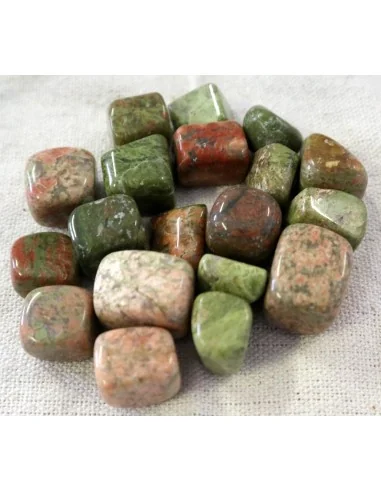 Stock Pietre di Unakite Naturale – 18 Pietre...
