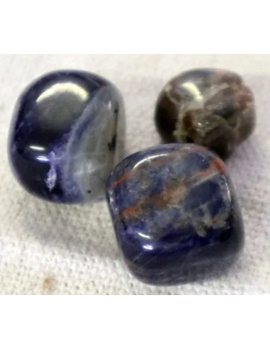 Pietre di Sodalite Blu (Set da 3) cristallo...
