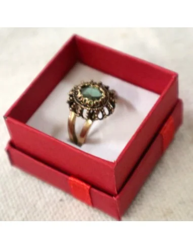 💍 Anello Artigianale in Bronzo con Alessandrite...