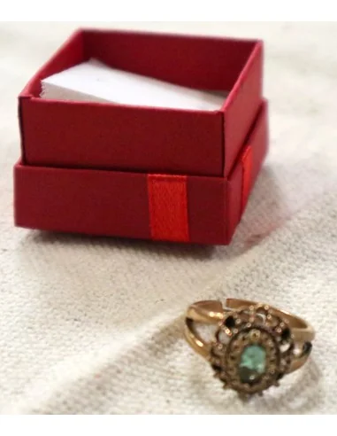 💍 Anello Artigianale in Bronzo con Alessandrite...