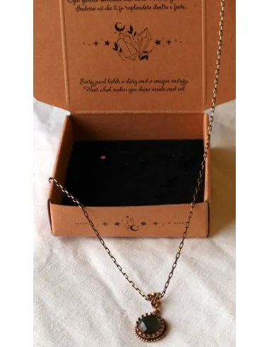 🌟 Collana in Bronzo con Zultanite Artificiale...